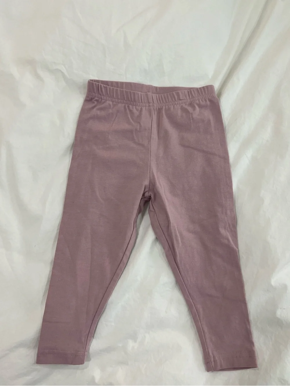 Carter's Pink Plaid Shacket with Mauve Leggings - Picture 4 of 5